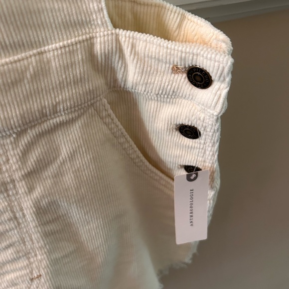 Anthropologie Pilcro Brand White Overalls - Picture 6 of 8